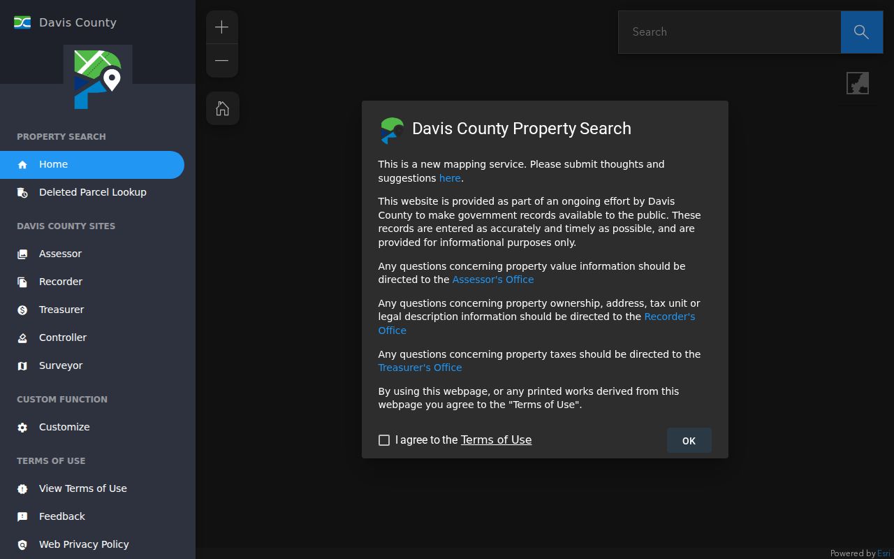 Clearfield people search using Davis County property records